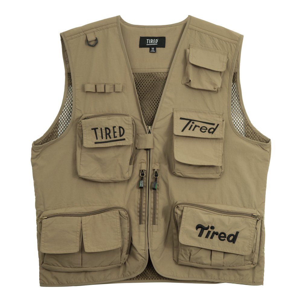 <img class='new_mark_img1' src='https://img.shop-pro.jp/img/new/icons8.gif' style='border:none;display:inline;margin:0px;padding:0px;width:auto;' />Tired タイレッド / OG Fishing Vest
